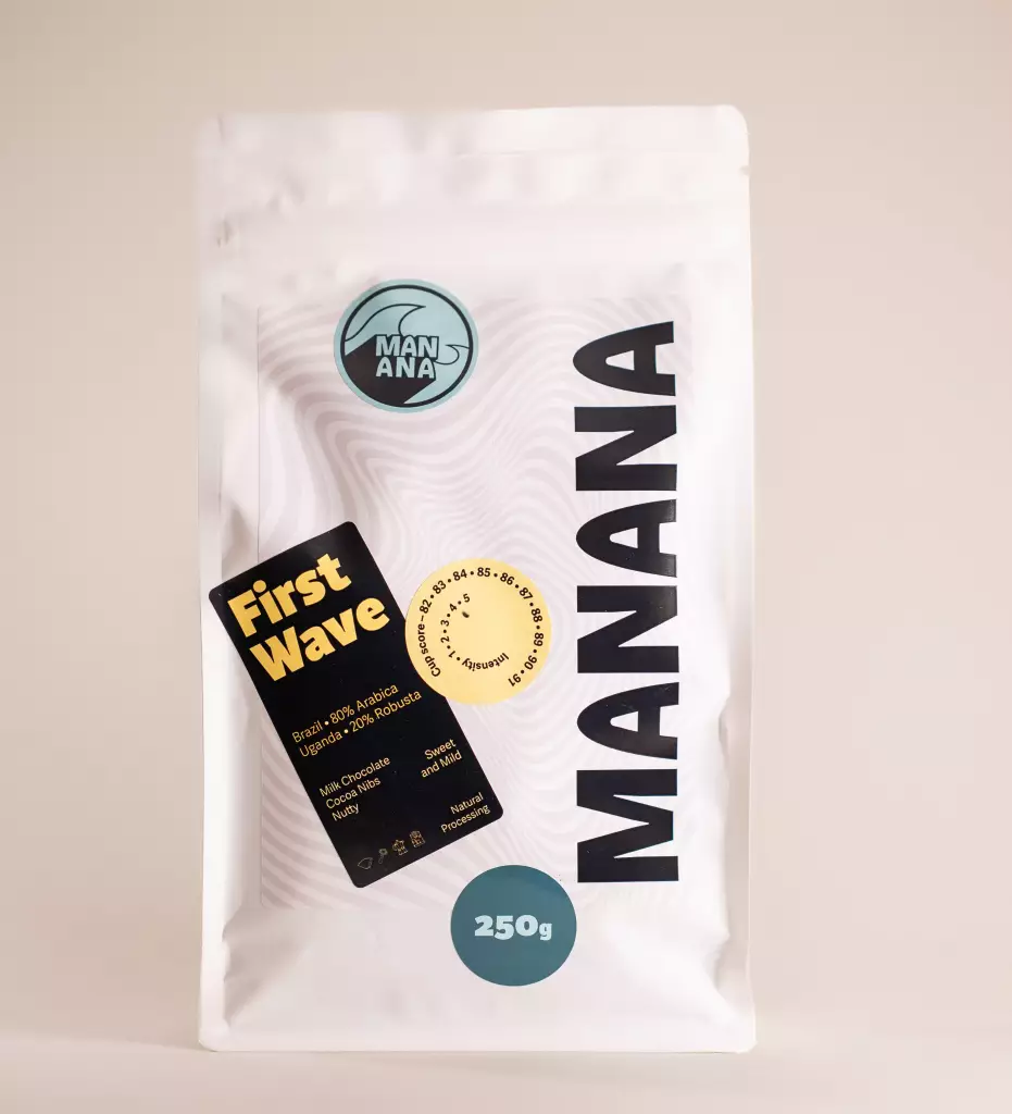 Espresso Blend First Wave aus Brasilien und Uganda von MANANA Coffee
