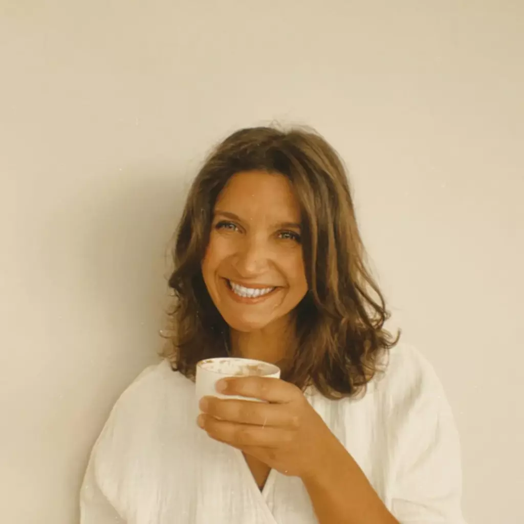 Miriam von D stands for decaf beim Coffee Tasting im MANANA Café in Wien.