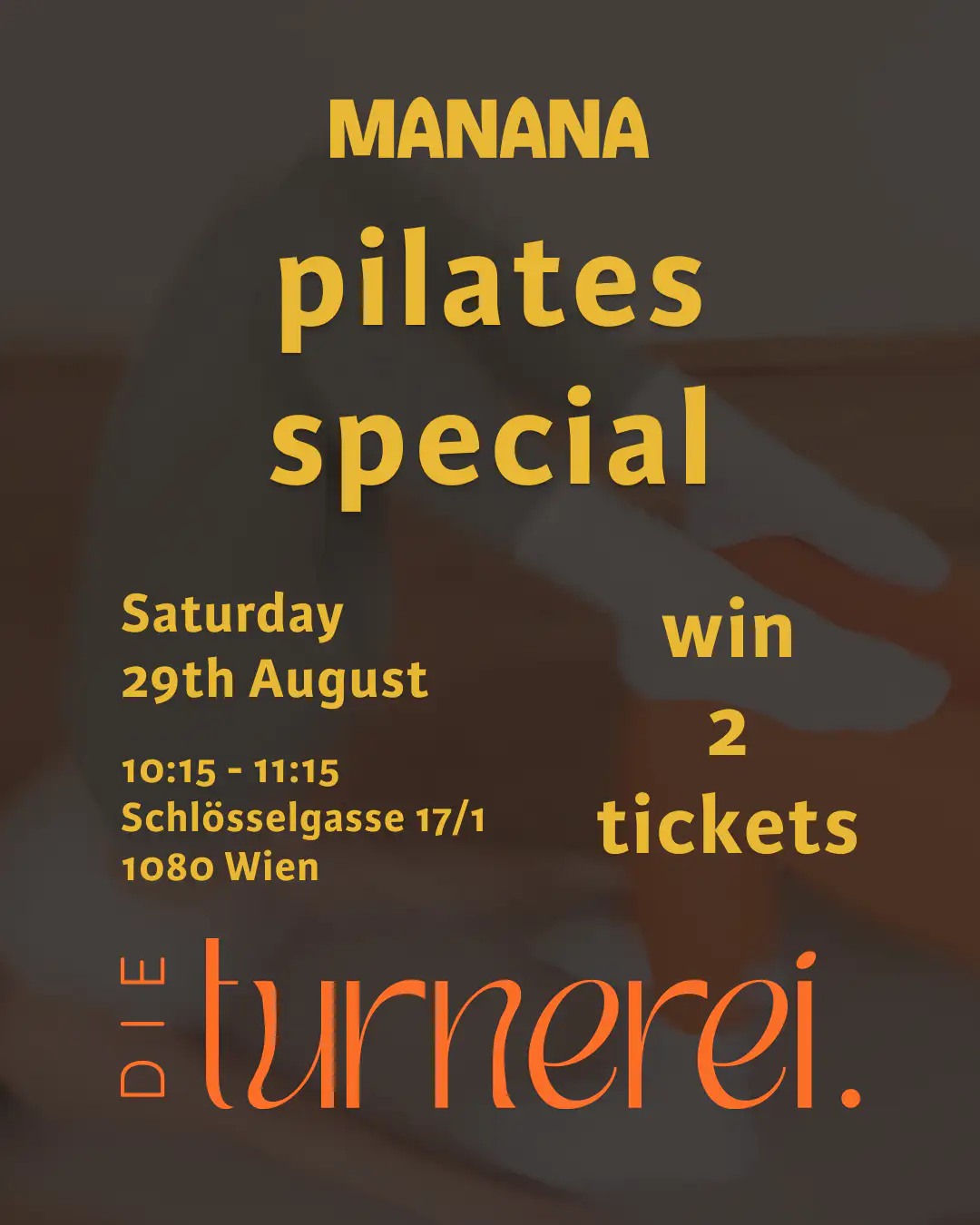 29.08.26 – Pilates Special im MANANA cafẽ