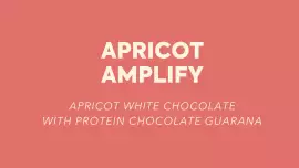 Apricot Amplify Functional Protein Cookie mit Aprikose, White Protein Chocolate und Pistazie.