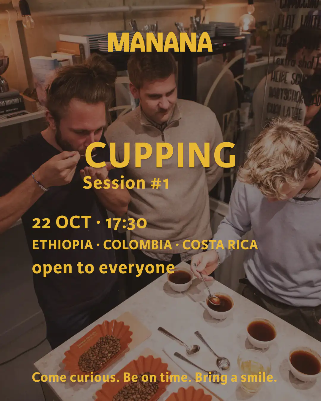 22.10.26 – MANANA Cupping Session #1: Specialty Coffee Tasting in Wien
